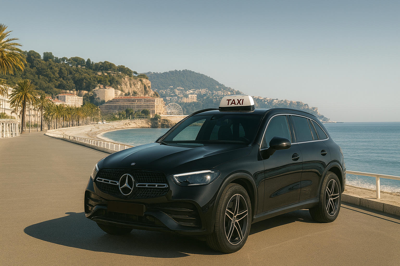 Mercedes SUV Taxi Marseille pour transfert vers Aix-en-Provence
